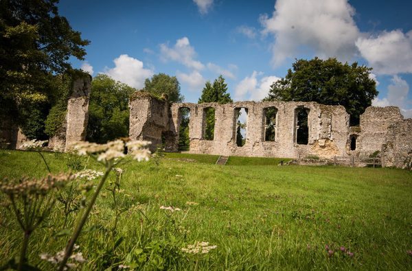 Bishops Waltham Palace ruins