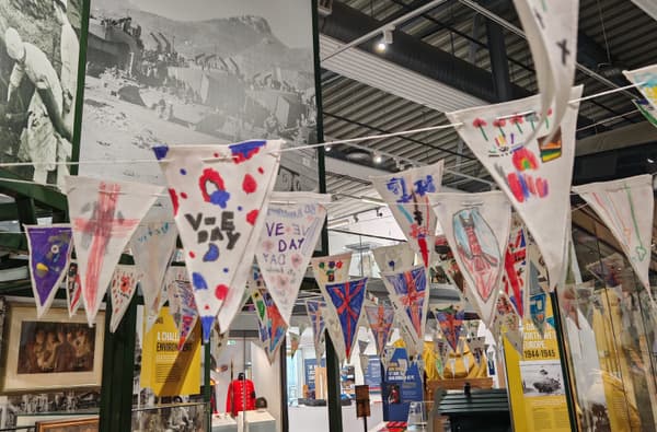 Bunting at the RLC Museum 4