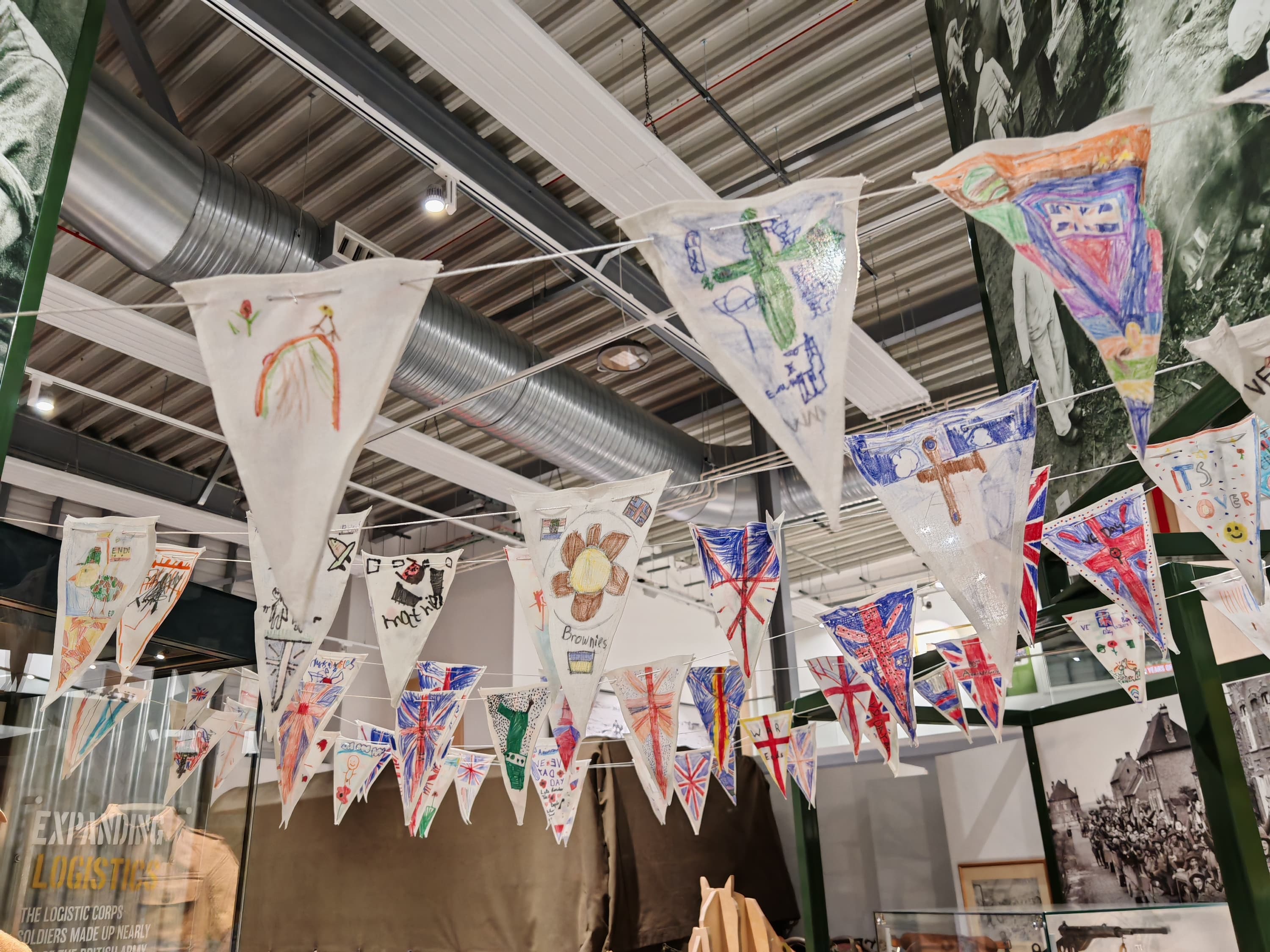 Bunting at the RLC Museum 6