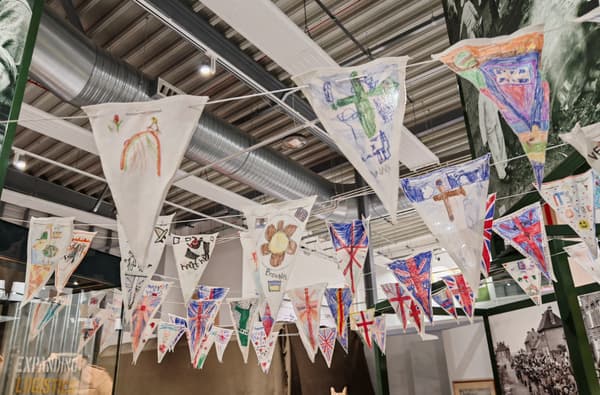Bunting at the RLC Museum 6