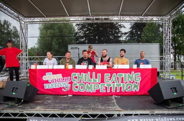 Cheese and Chilli Chilli Eating Comp