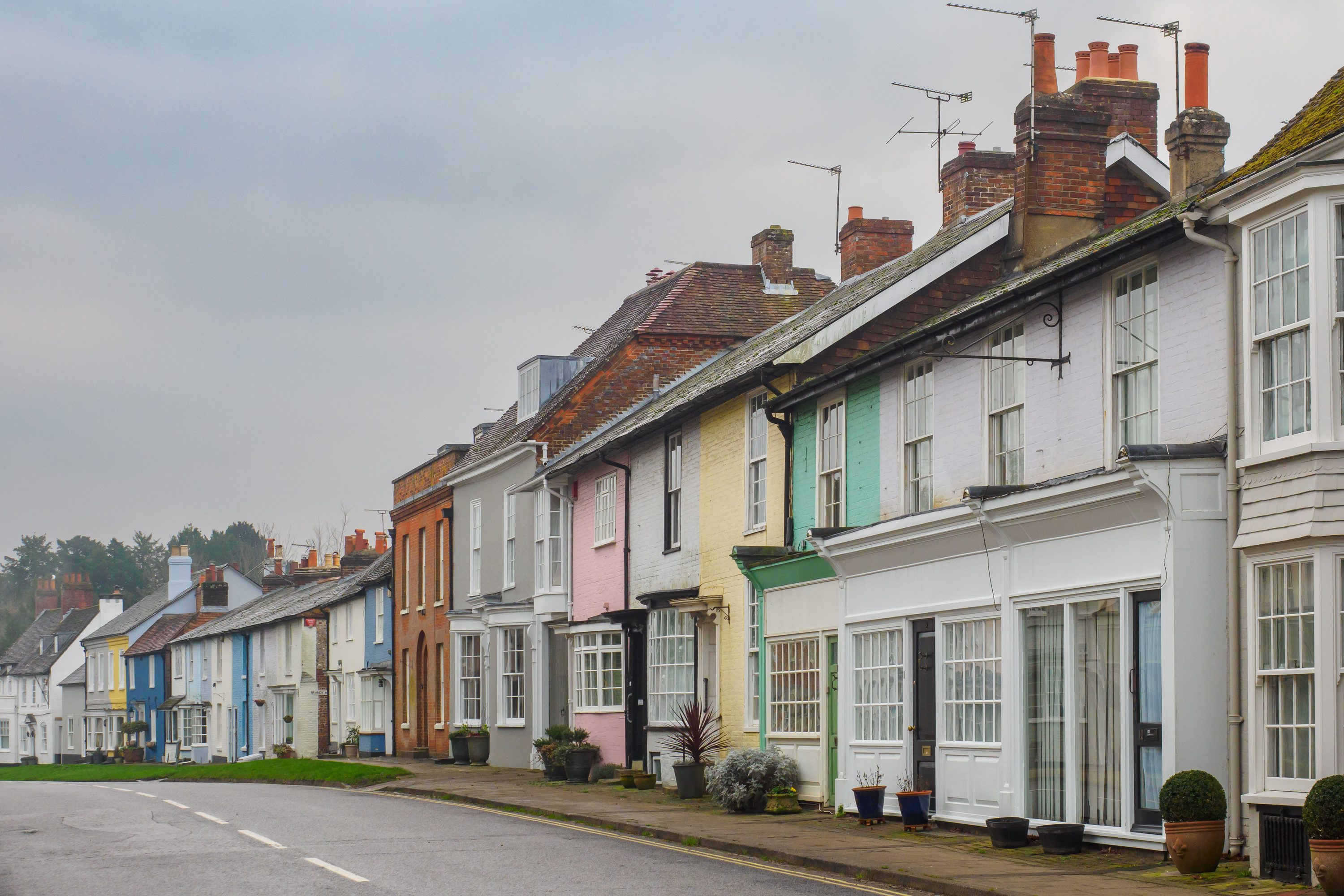 Colourful houses