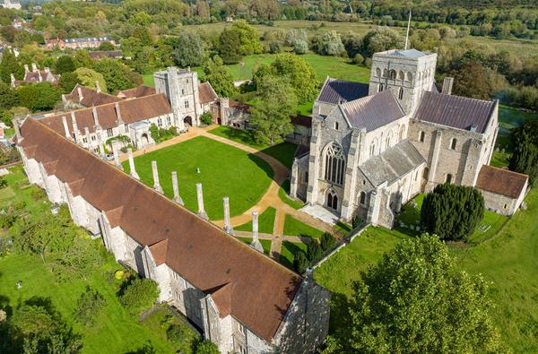 Dr Steve Bailey Aerial View St Cross