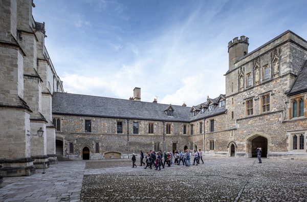 Group tour Winchester College