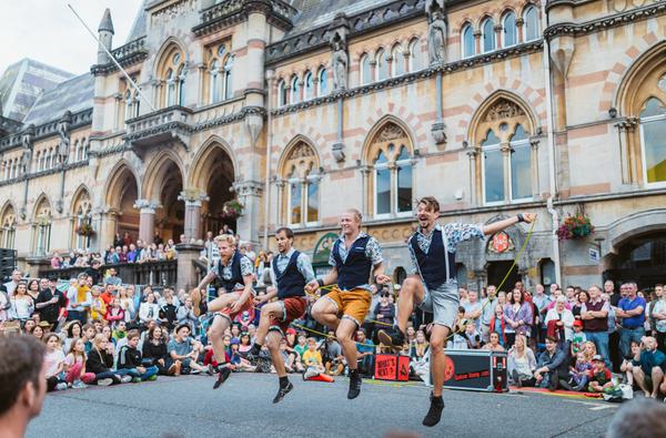 Hair Fair dancers Guildhall 2017 c Adrienne Photography