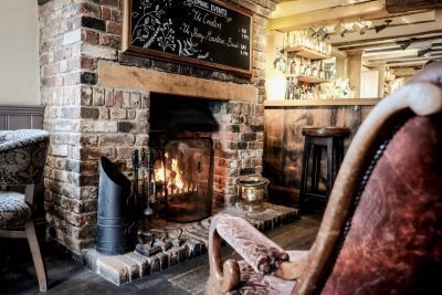 Inside pub