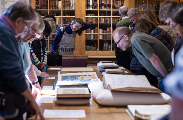 Rare books tour Winchester College