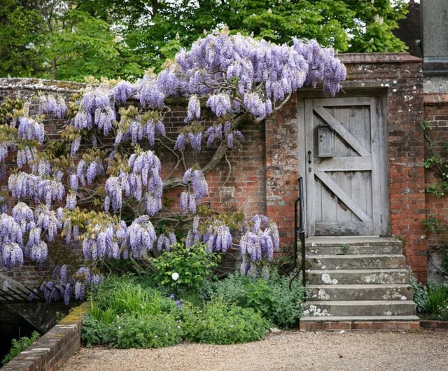 Winchester College wisteria