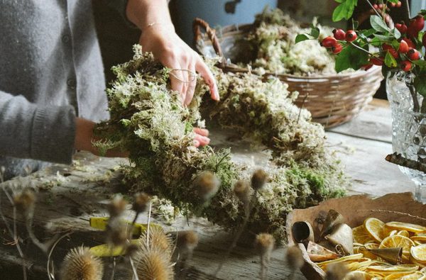 Hampshire pantry natural wreath making